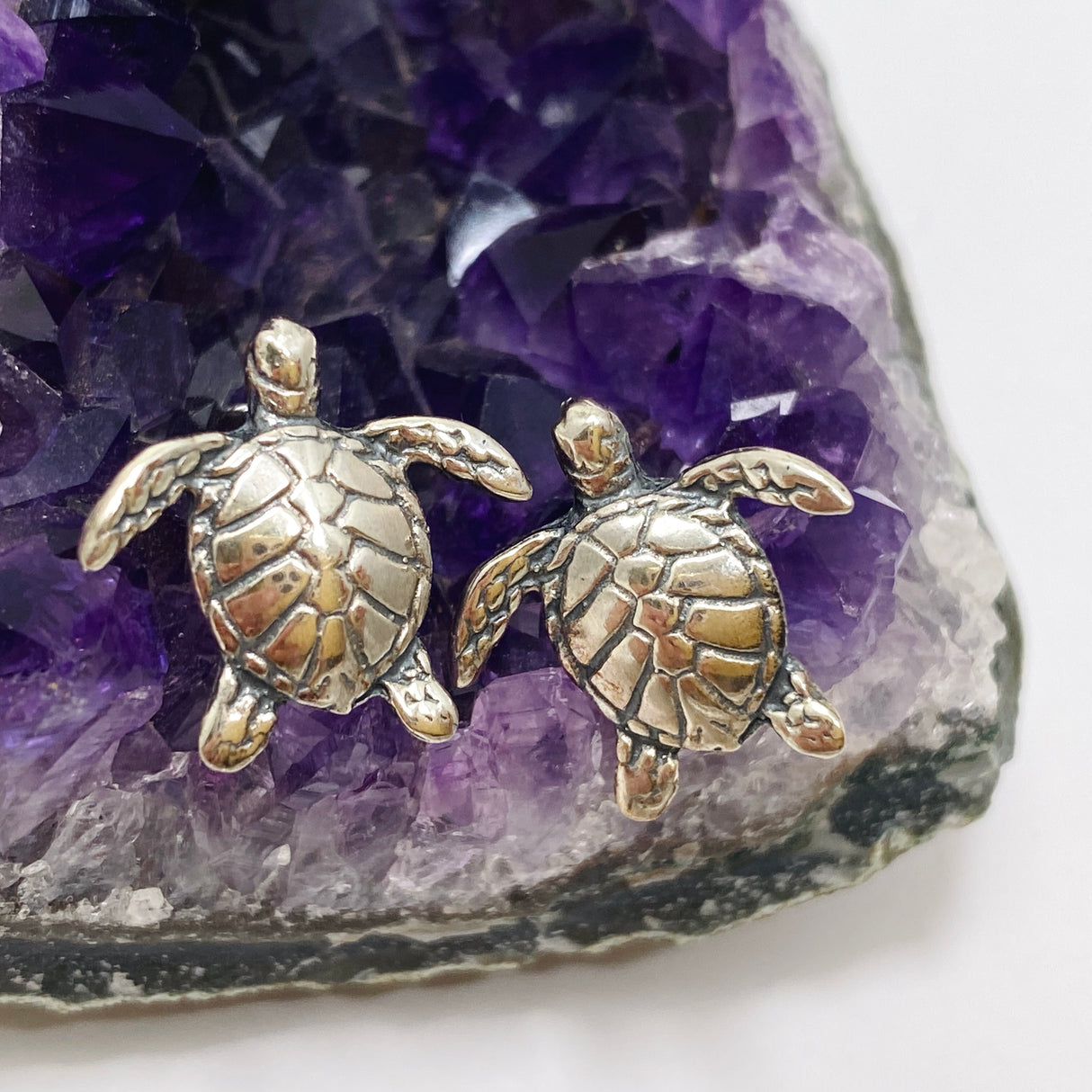 925 SS Turtle stud earrings SE080