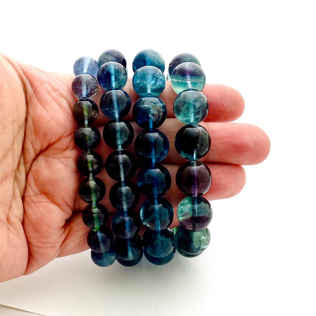 Fluorite Bracelet (Blue Fluorite)