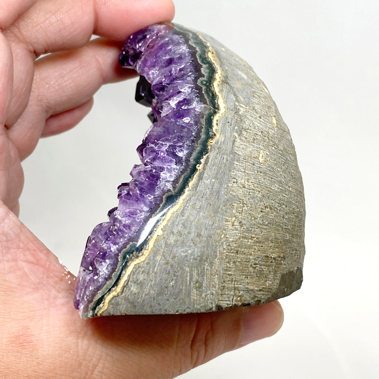 Amethyst Geode Cutbase AMCB-07