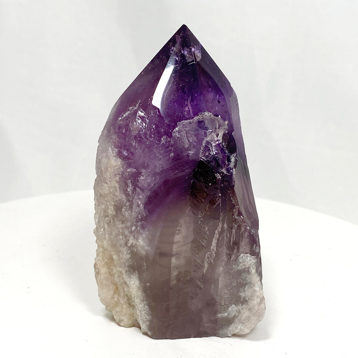 Amethyst  Semi-polished Point AMP-02