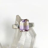 Ametrine Emerald Cut Faceted Ring PRGJ489