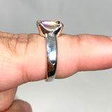 Ametrine Emerald Cut Faceted Ring PRGJ489