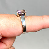 Ametrine Emerald Cut Faceted Ring PRGJ489