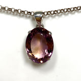 Ametrine Oval Faceted Pendant PPGJ778