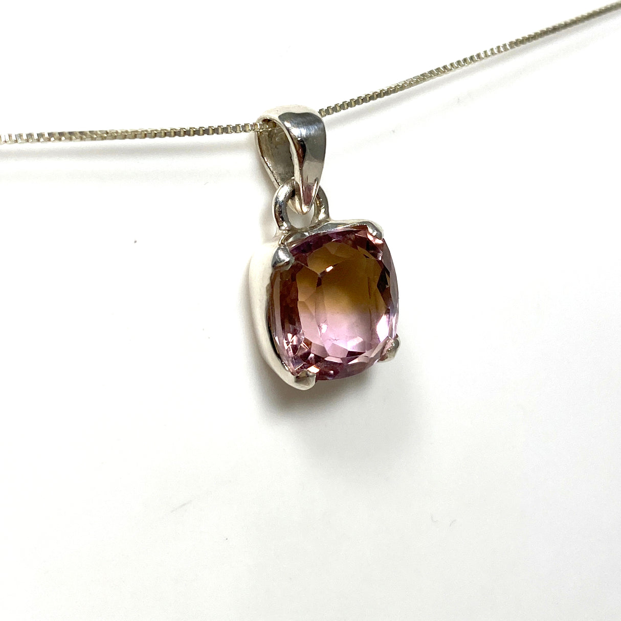 Ametrine Square Faceted Pendant PPGJ779