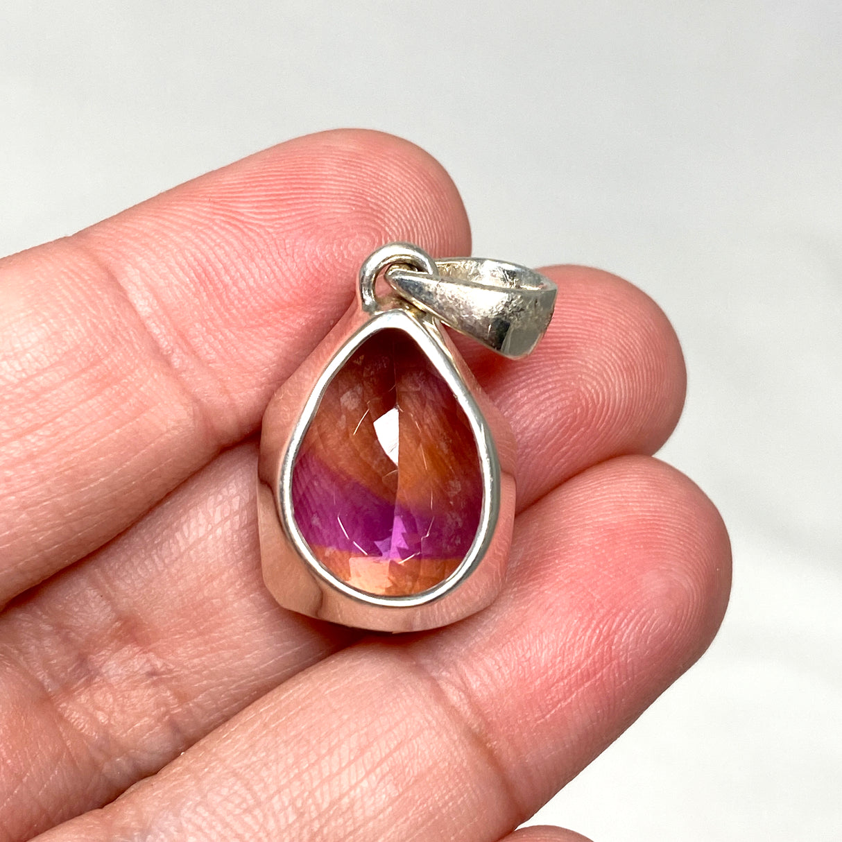 Ametrine Teardrop Faceted Pendant PPGJ777