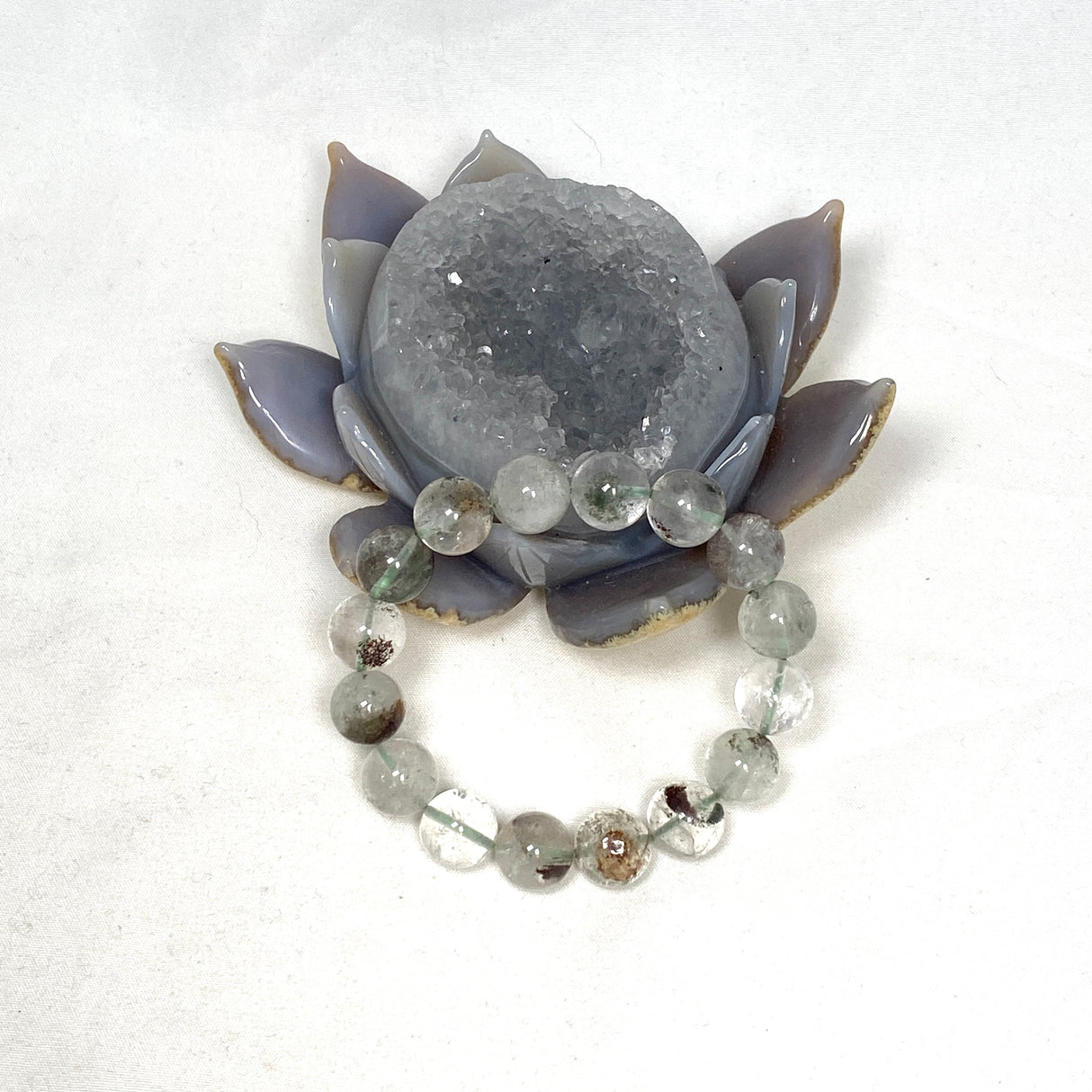 Garden Quartz (Lodolite) bracelet