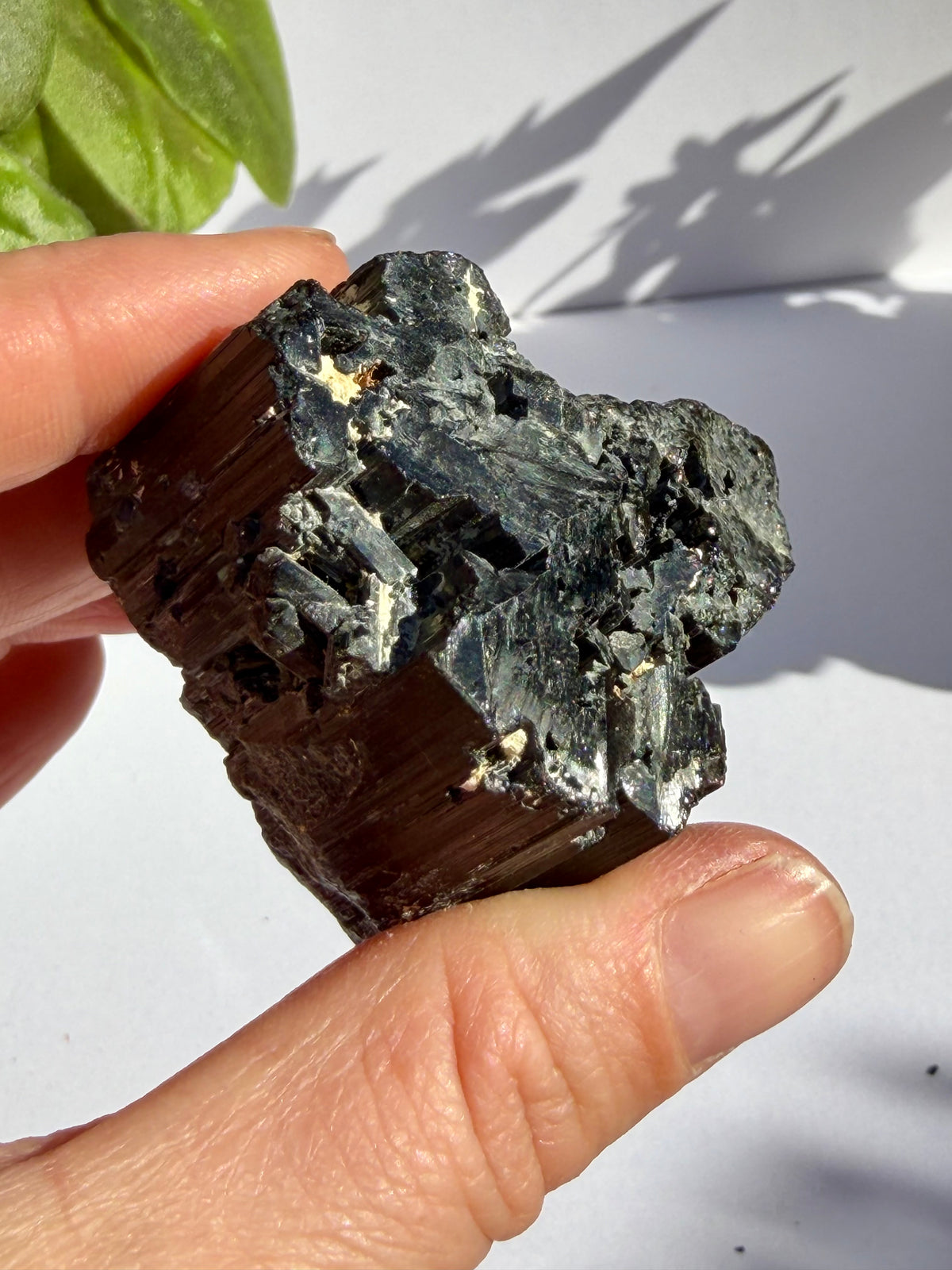 Black Tourmaline Raw Crystal 81-100g BKT-06