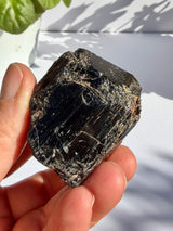 Black Tourmaline Raw Crystal 101-130g BKT-07