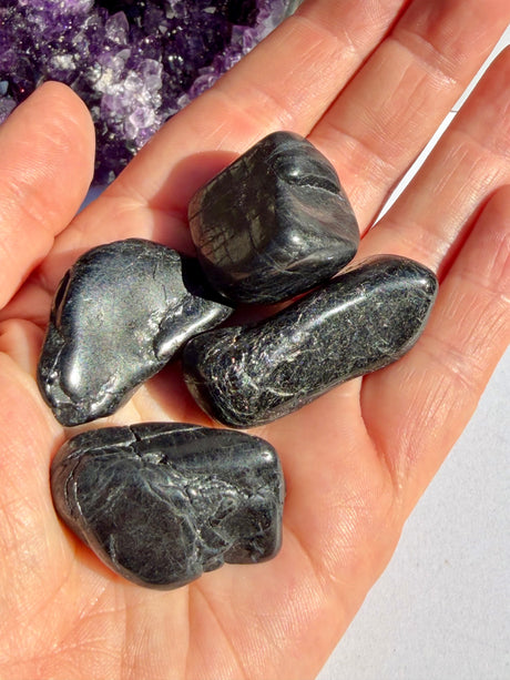 Black Tourmaline Tumbled Stone