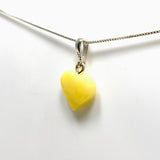 Baltic Amber Butterscotch Heart Pendant AMB225