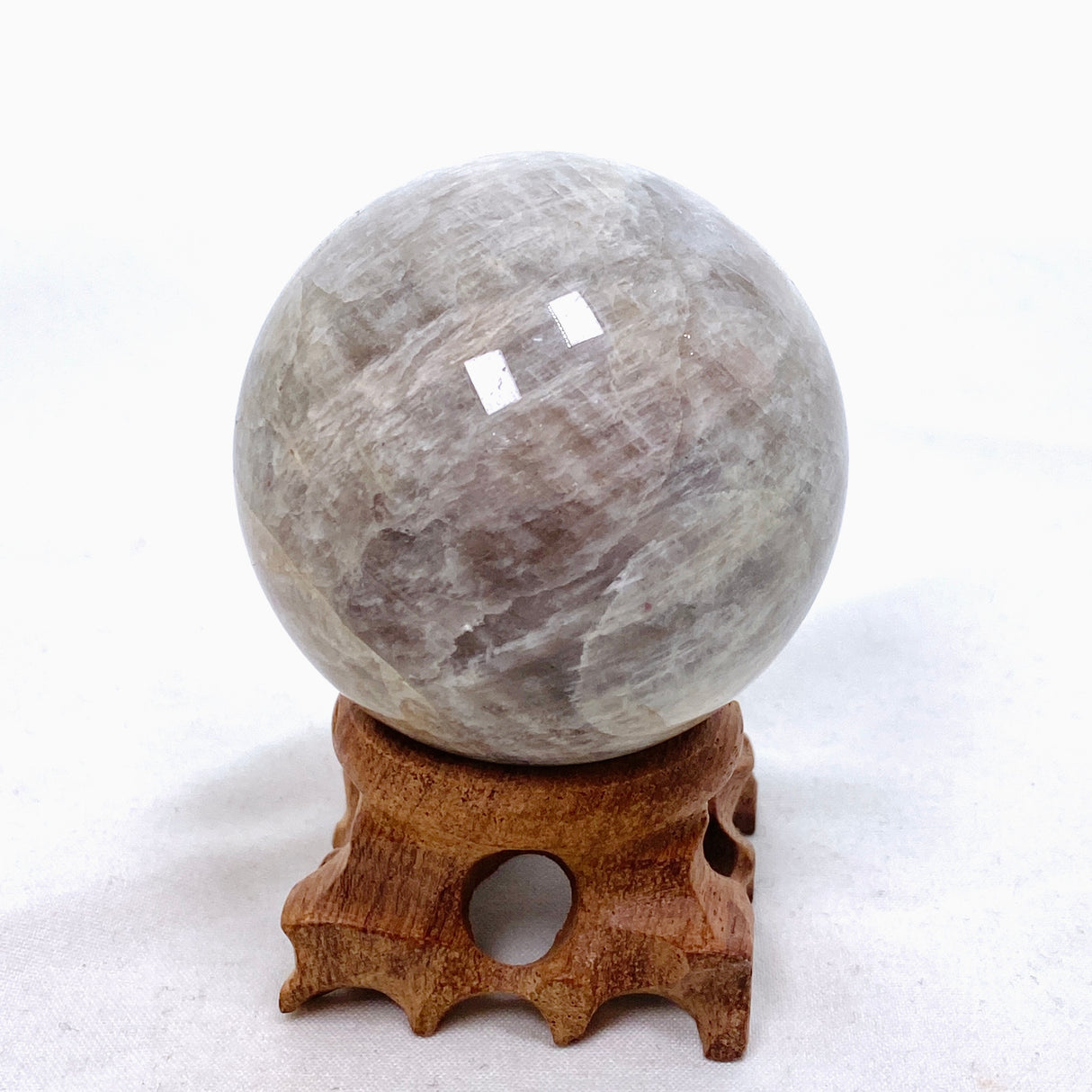 Belomorite (Sunstone and Moonstone) "Eclipse Stone" Sphere MSS-01