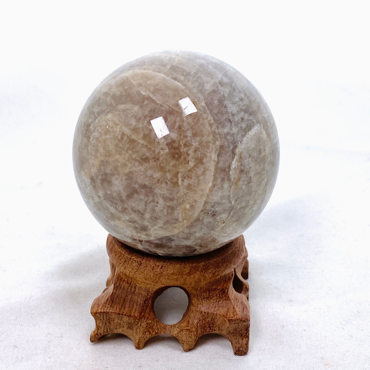 Belomorite (Sunstone and Moonstone) "Eclipse Stone" Sphere MSS-01