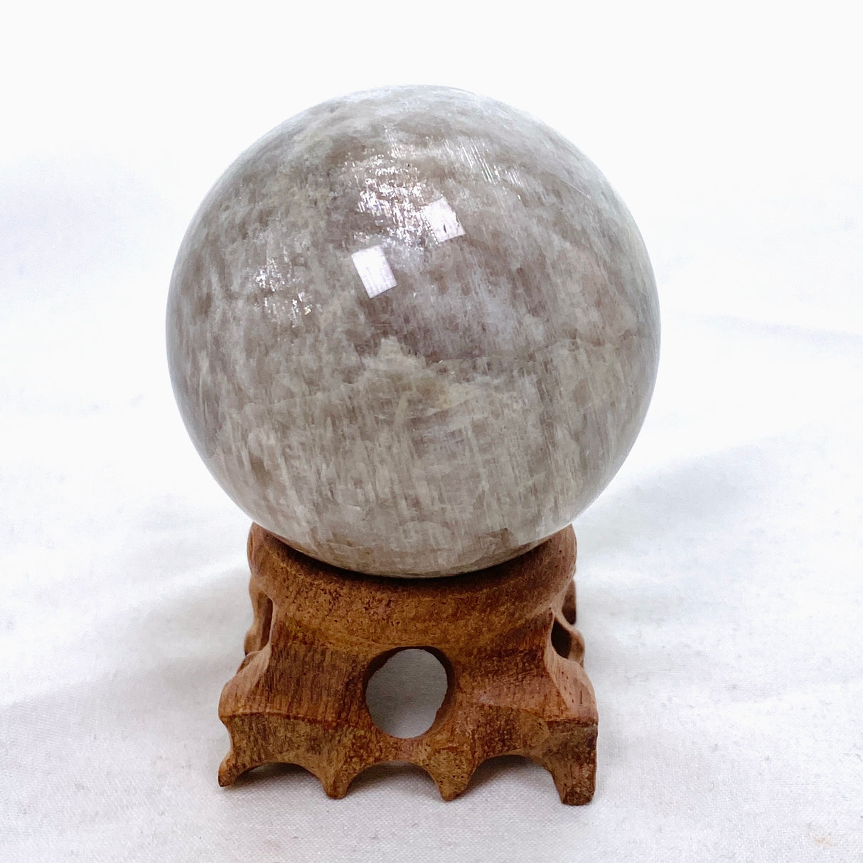 Belomorite (Sunstone and Moonstone) "Eclipse Stone" Sphere MSS-01