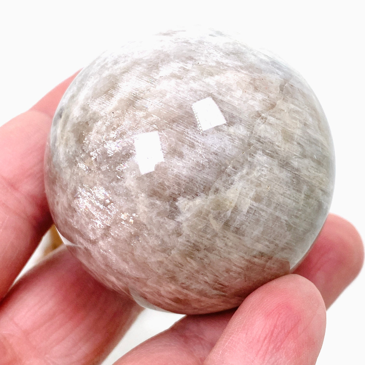 Belomorite (Sunstone and Moonstone) "Eclipse Stone" Sphere MSS-01