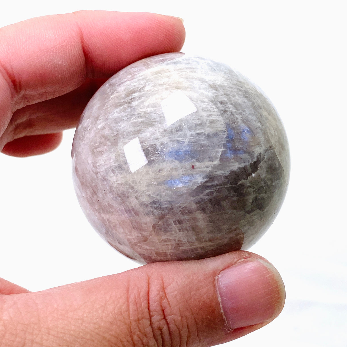 Belomorite (Sunstone and Moonstone) "Eclipse Stone" Sphere MSS-01