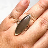 Black Moonstone Marquise Ring Size 11 KRGJ2198