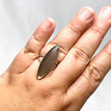 Black Moonstone Marquise Ring Size 11 KRGJ2198