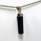 Black Tourmaline Point Pendant 5cm