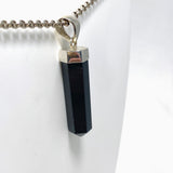 Black Tourmaline Point Pendant 5cm