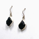 Black Tourmaline Raw Earrings KEGJ987