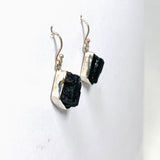 Black Tourmaline Raw Earrings KEGJ987