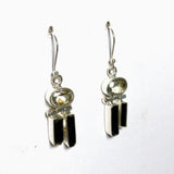 Black Tourmaline and Prasiolite Earrings KEGJ1519