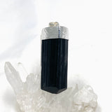 Black Tourmaline Raw Pendant KPGJ3694