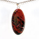 Bloodstone Oval Cabochon Pendant KPGJ4740