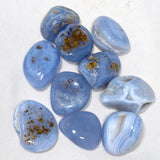 Blue Chalcedony Tumbled Stones