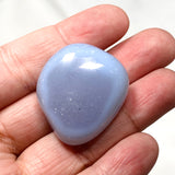 Blue Chalcedony Tumbled Stones