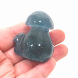 Blue Fluorite Mushroom BFM-01