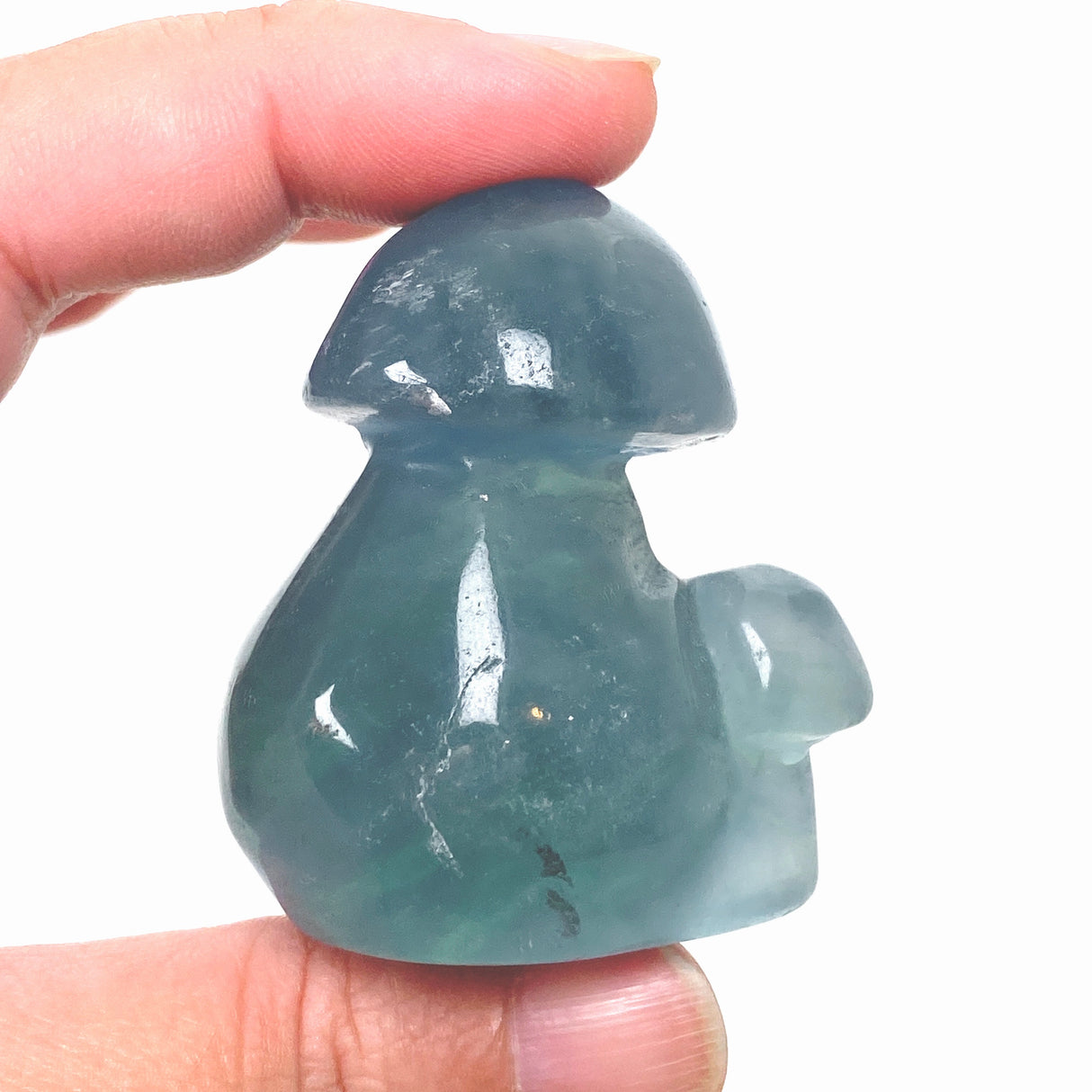 Blue Fluorite Mushroom BFM-01