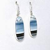 Blue Owhyee Opal Oval Cabochon Earrings KEGJ1534