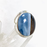 Blue Owhyee Opal Oval Cabochon Ring Size 9 KRGJ3304