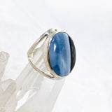 Blue Owhyee Opal Oval Cabochon Ring Size 9 KRGJ3304