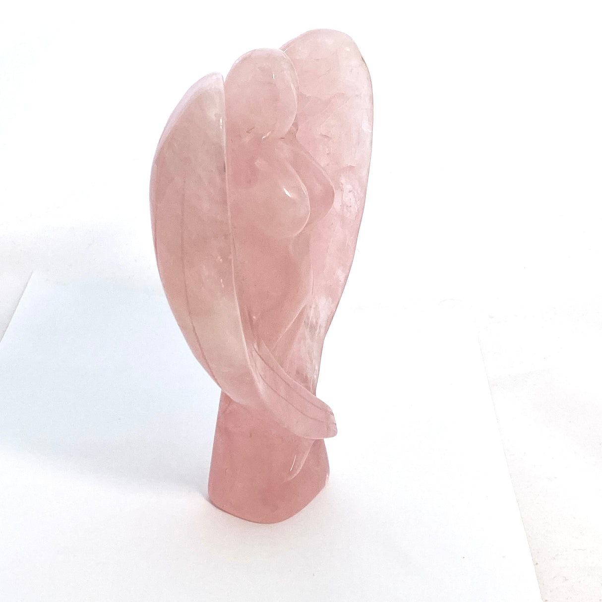 Rose Quartz Angel Goddess large 16cm