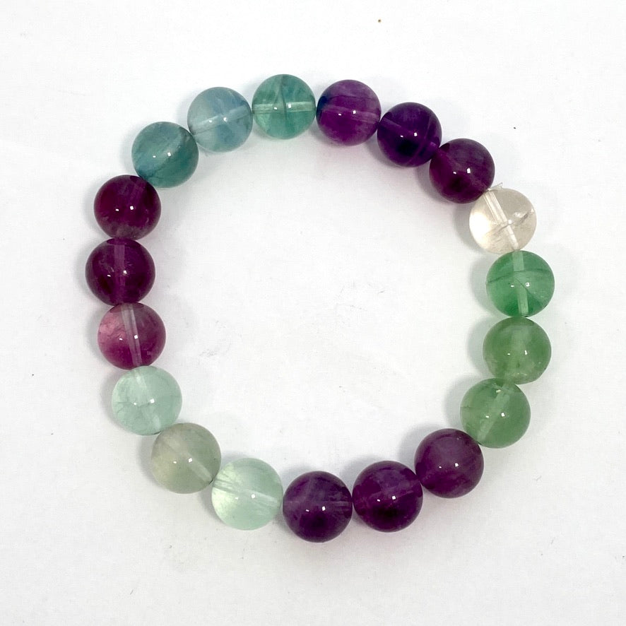 Fluorite Bracelet (rainbow)