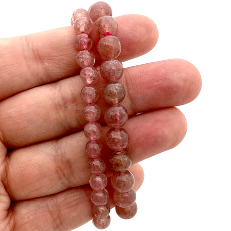 Strawberry Quartz Bracelet