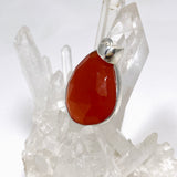 Carnelian Faceted Teardrop pendant KPGJ4583