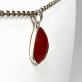 Carnelian Faceted Teardrop pendant KPGJ4583