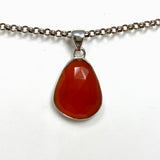 Carnelian Faceted Teardrop pendant KPGJ4583