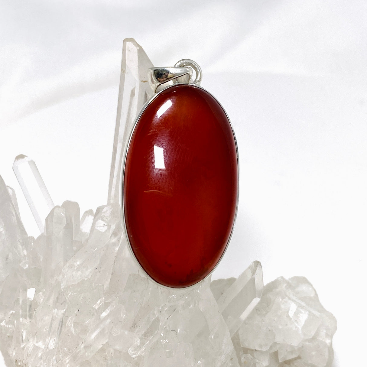 Carnelian Oval pendant KPGJ4576