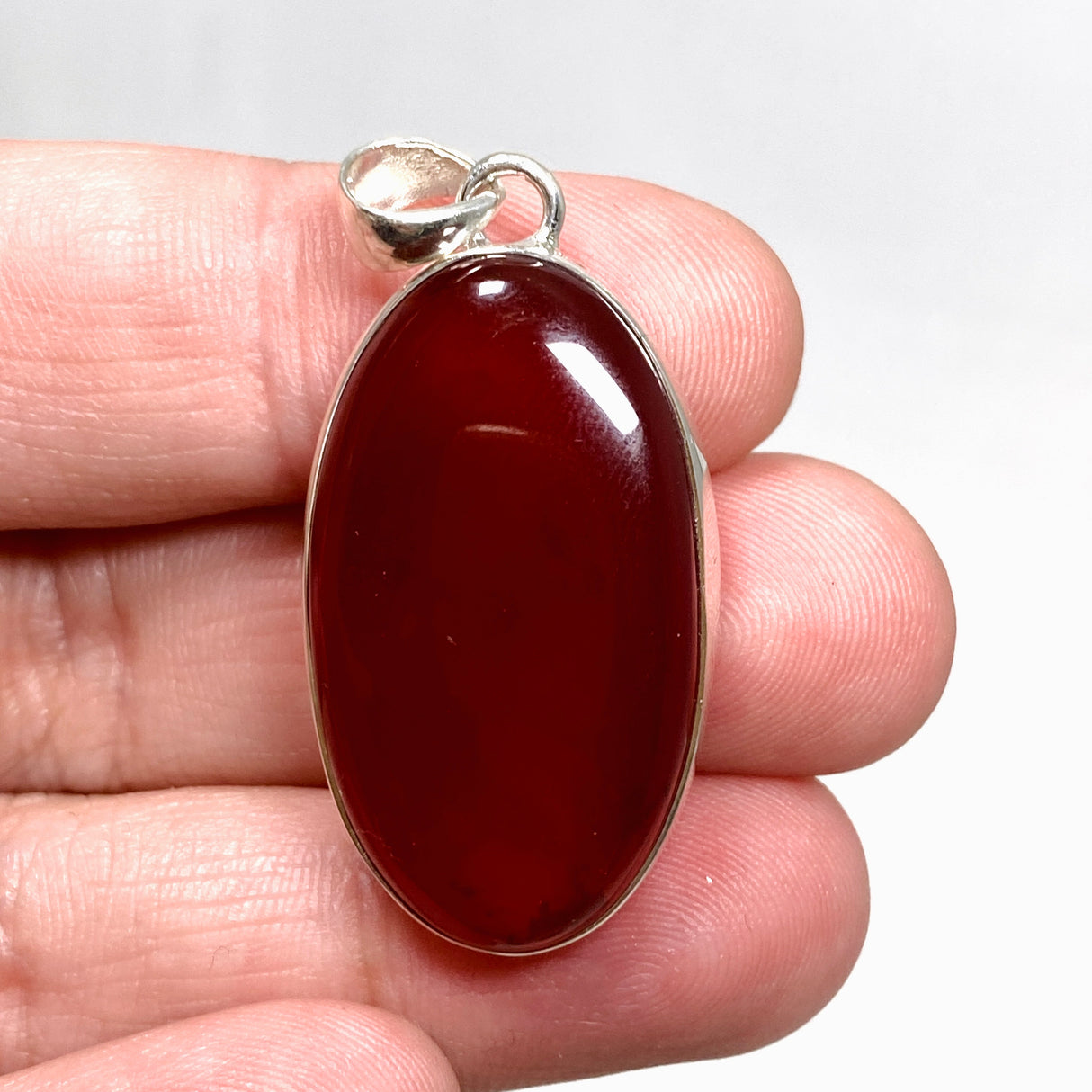 Carnelian Oval pendant KPGJ4576