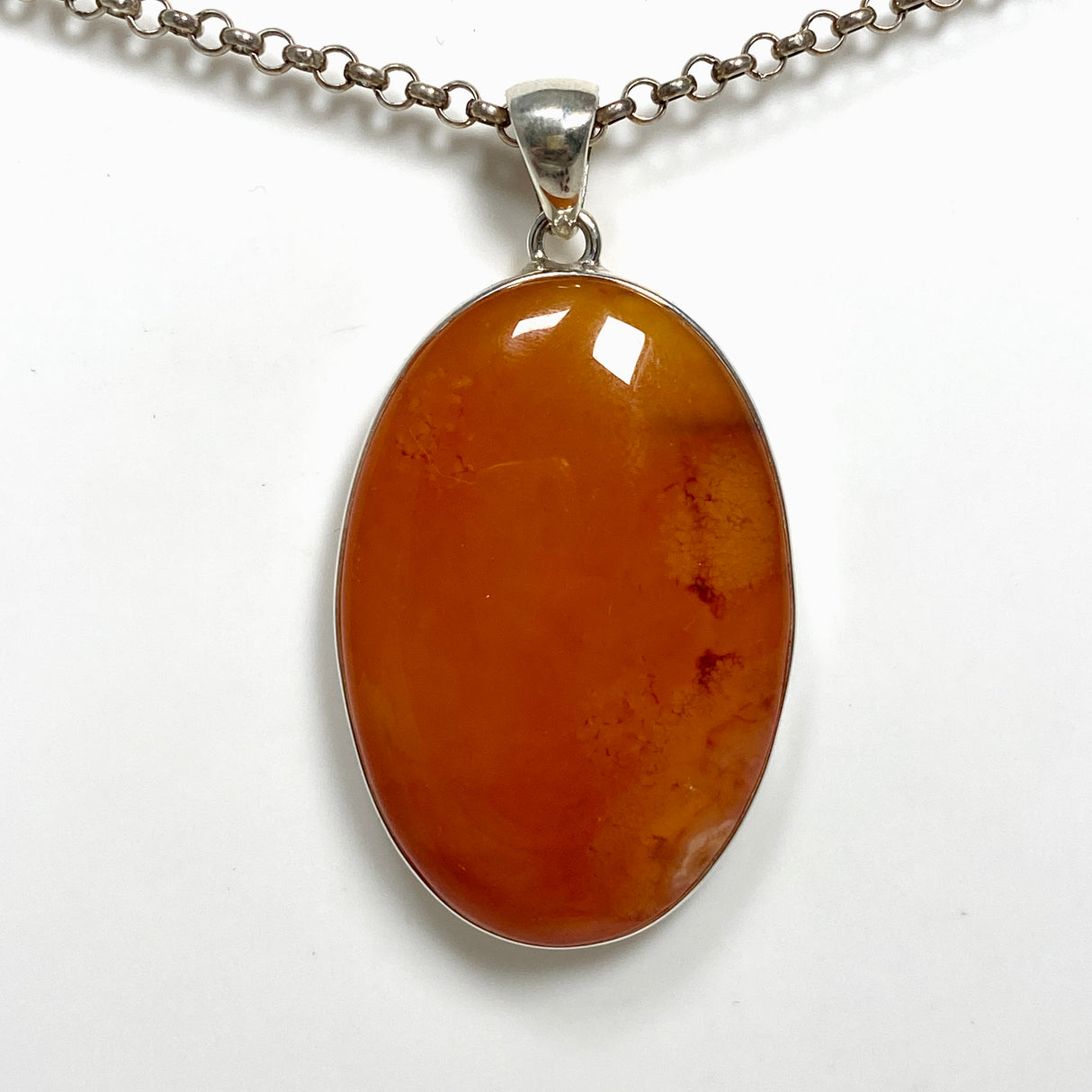 Carnelian Oval pendant KPGJ4577