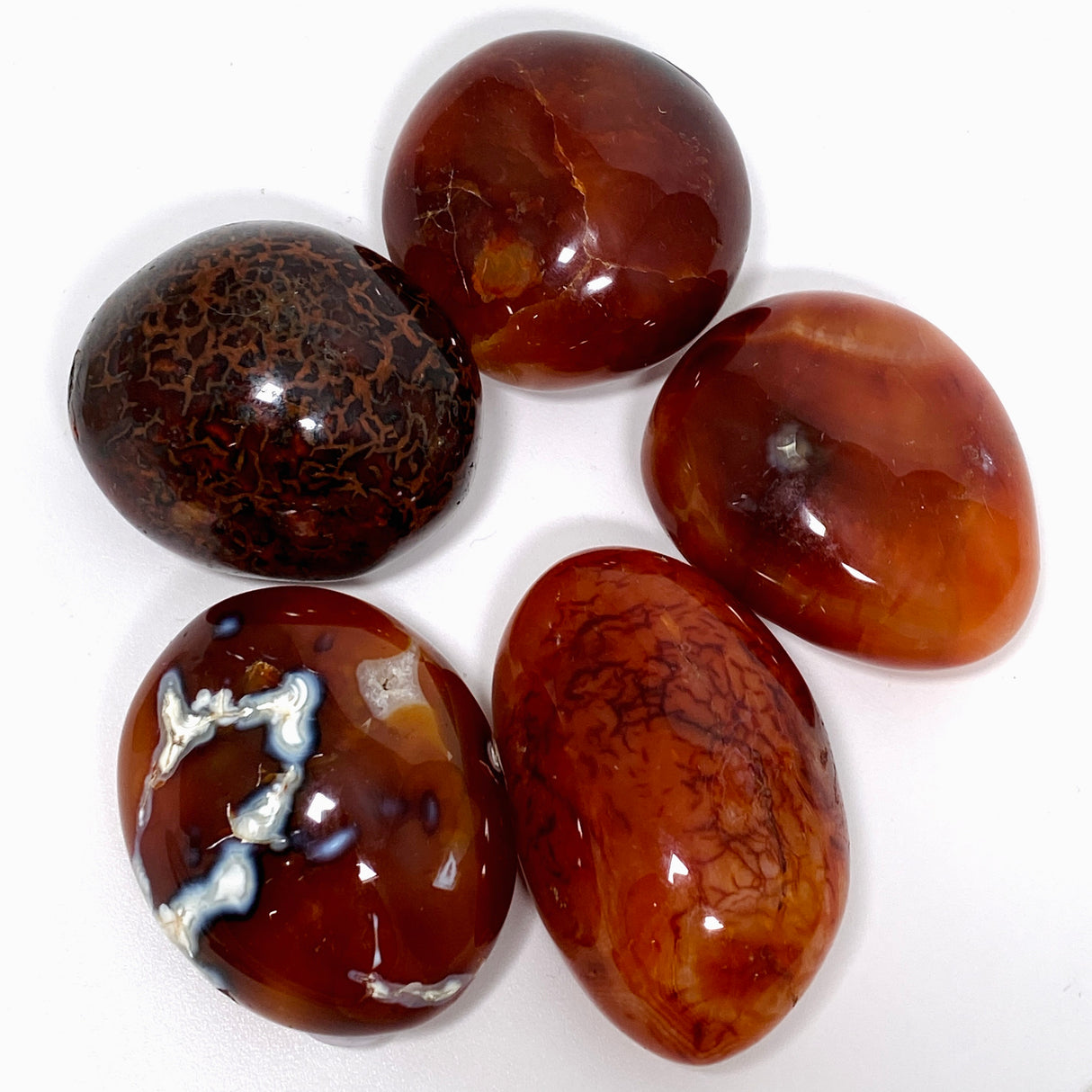 Carnelian Palmstone 101-125g