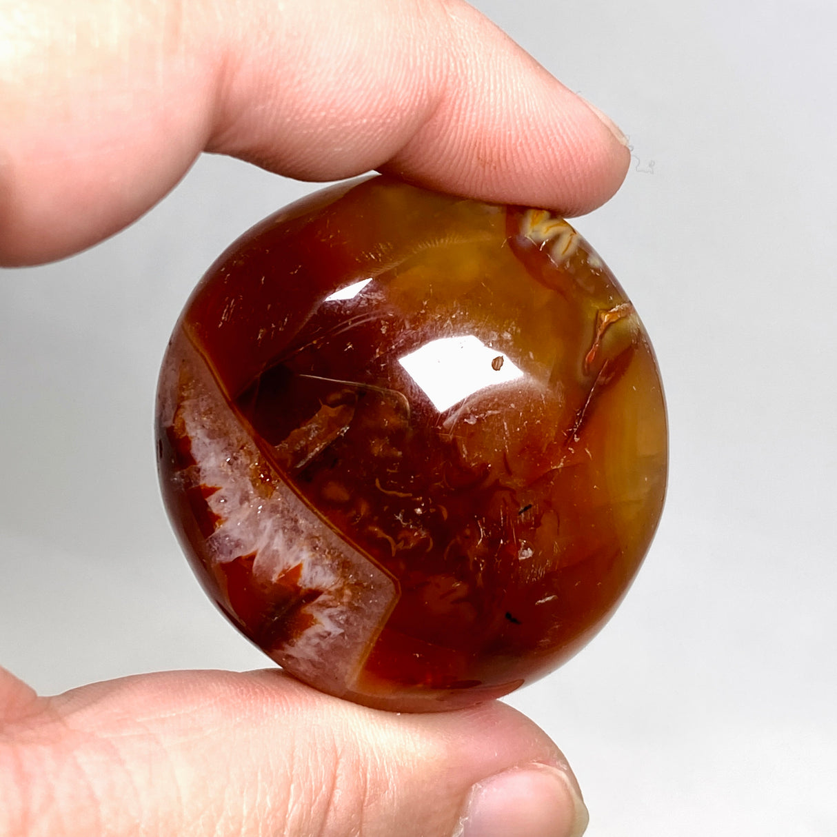 Carnelian Palmstone 51-100g