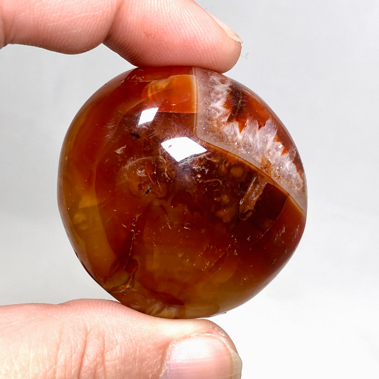 Carnelian Palmstone 51-100g