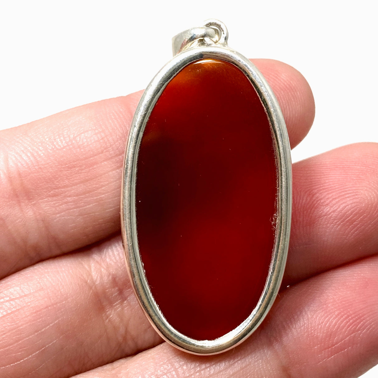 Carnelian Oval pendant KPGJ4578