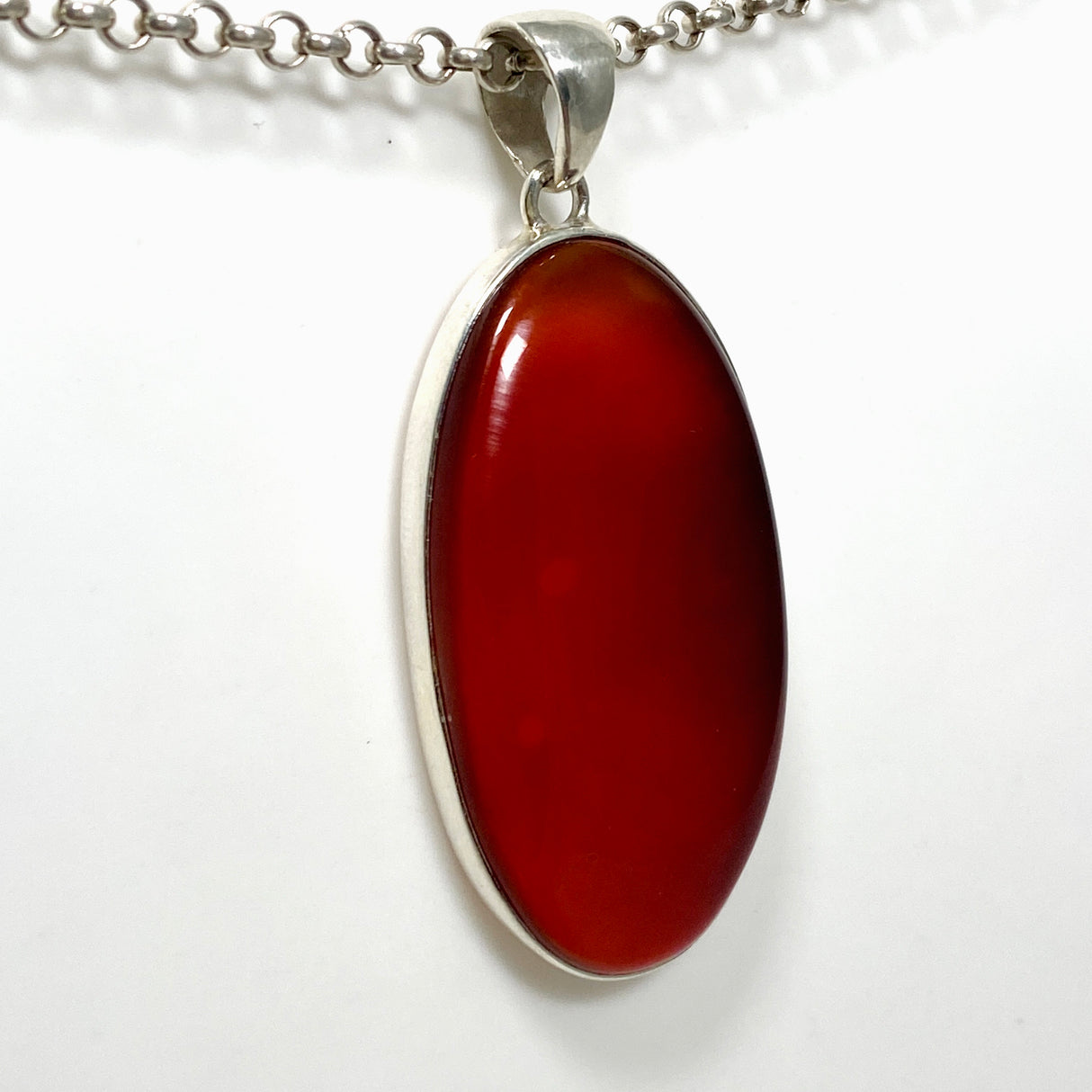 Carnelian Oval pendant KPGJ4578